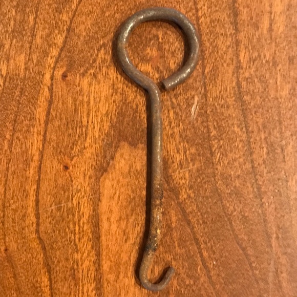 VINTAGE/ANTIQUE ONE FINGER SHOE/BUTTON HOOK - Picture 2 of 2